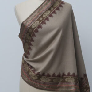 Skin Shawl With Big Size Borders