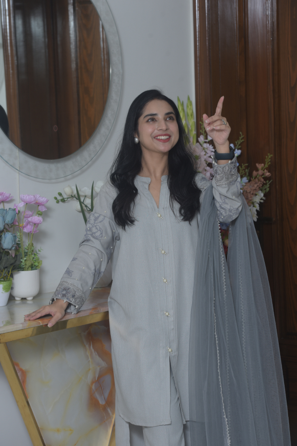 Grey silk karandi - Image 2