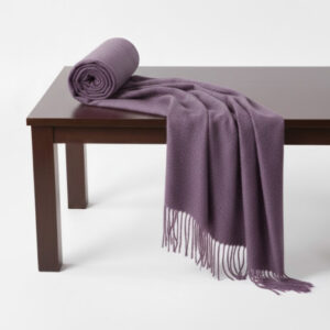 Dusty Purple Mini Shawl