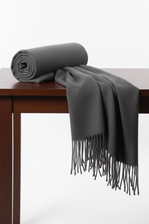 Grey Mini Shawl