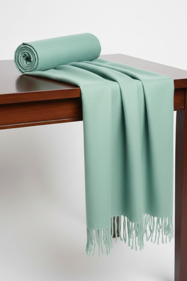 Sea Green Mini Shawl