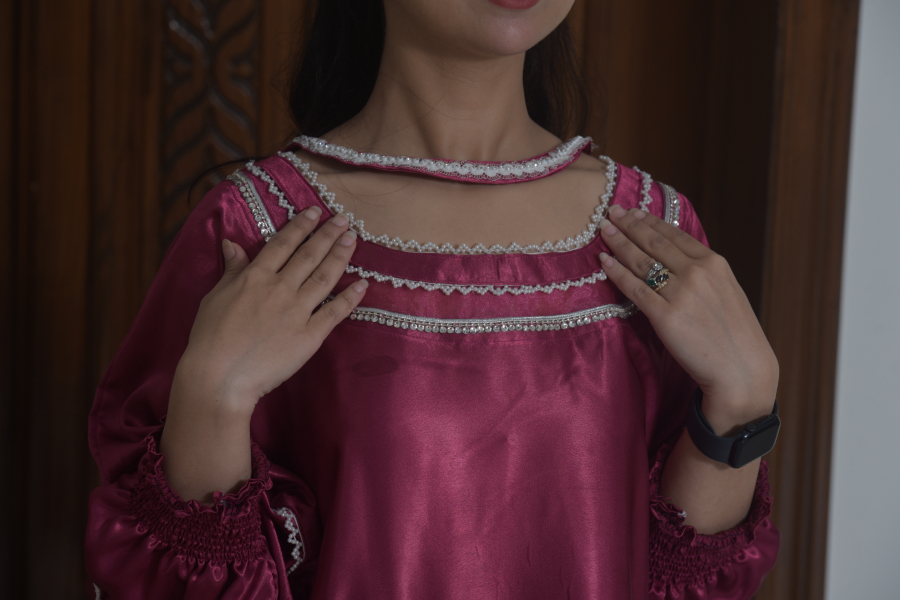 Shoking Pink Silk (2)