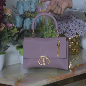 3 Layers Purple Hand Bag